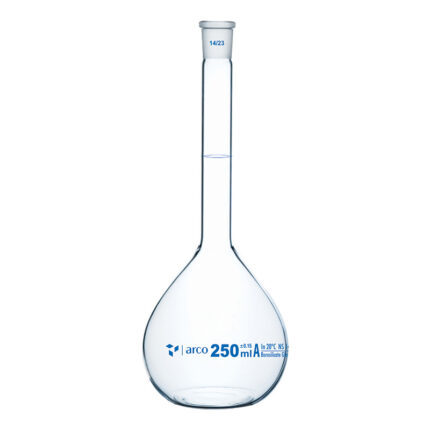 بالن ژوژه 250 میلی لیتر با درب پلاستیکی شیشه‌ای کلاس A