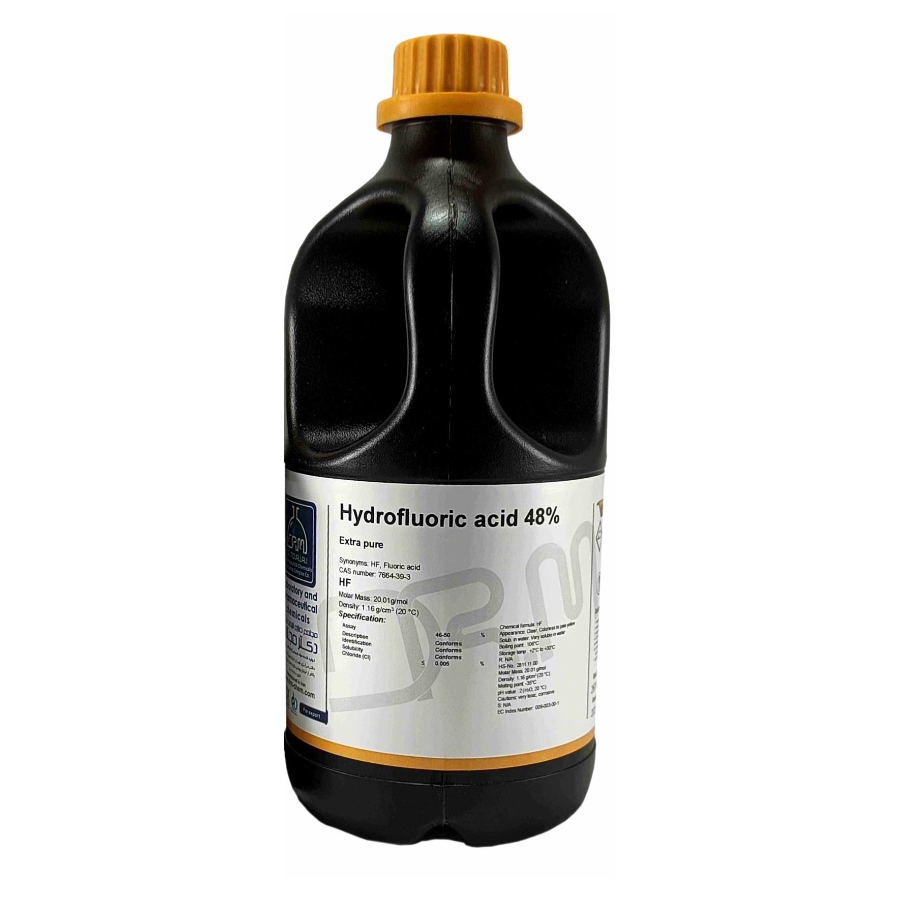HF48.jpg هیدروفلوئوریک اسید 48٪