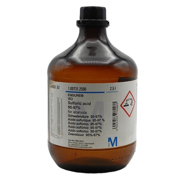خرید اسید سولفوریک مرک کد 100731 از فروشگاه کبریا